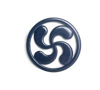 IBILI - Dessous de Plat Lauburu Bleu, Fonte, 18 cm