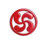 IBILI - Dessous de Plat Lauburu Rouge, Fonte, 18 cm