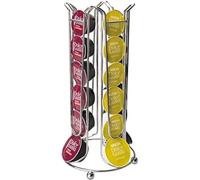 Ibili Distributeur de capsules Café Mauna (780100-1) 24 capsules pour Dolce Gusto Acier chromé