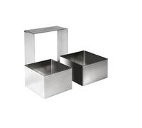 Ibili Emporte-pièce inox carré 10 x 10 x 4,5 cm (716910-6) G