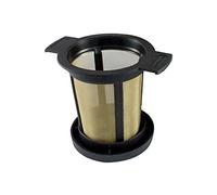 Ibili - Filtre Réutilisable pour Thé Et Café, Acier Inoxydable 18/10, Couvercle Inclus