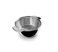 IBILI - Friteuse avec panier Induktion, 24 cm, Acier inoxydable, Compatible avec l’induction, Coloré