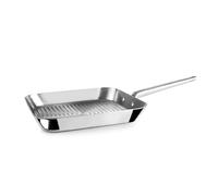IBILI - Grill ondulé 5Ply Element 24 cm, acier inoxydable, sans antiadhésif, 5 couches, compatible avec induction