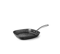 IBILI - Grill ondulé quartz 24 cm, aluminium, antiadhésif, adapté pour induction, sans PFAS