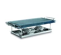 Ibili Grille de pierre rectangulaire 37x18 cm Argent Argent Unique