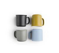 IBILI - Lot de 4 tasses à café, 110 ml, Expresso Colorfull