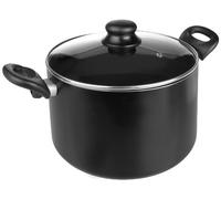 IBILI - Marmite avec couvercle en verre, Aluminium, 20 cm, Antiadhésif, Compatible avec l’induction