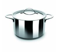IBILI - Marmite avec couvercle Noah, 20 cm, Acier inoxydable 18/10, Compatible avec l’induction