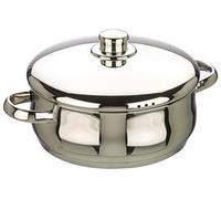 IBILI - Marmite avec couvercle Oslo, 28 cm, Acier inoxydable, Compatible avec l’induction