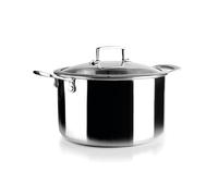 IBILI - Marmite tricouche Triply Natural 26 cm, acier inoxydable, convient pour induction, sans antiadhésif