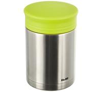 IBILI Mini-Thermosgefäß 450 ml, Edelstahl, Silber/grün, 10 x 10 x 15 cm