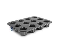 IBILI - Moule à cannelle 12 cavités, tôle d'acier, sans PFAS