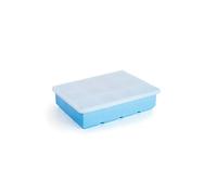 IBILI - Moule à glace carré XL (12 cav.) avec couvercle, 100% silicone,