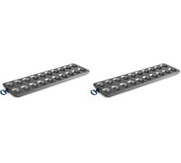 IBILI - Moule à madeleines 20 cavités mini, tôle d'acier, sans PFAS (Lot de 2)