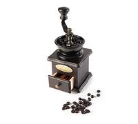 Ibili - Moulin à Café Réglable, Bois Et Acier, Marron Foncé, Rétro