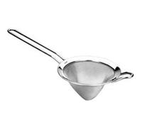 Ibili Passoire conique à manche - Maille fine inox, bord plat poli inox, passe au lave-vaisselle