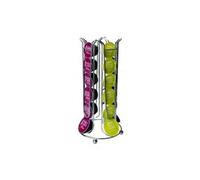 Ibili Distributeur de capsules Café Mauna (780100-1) 24 capsules pour Dolce Gusto Acier chromé