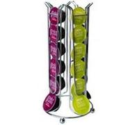 Ibili Distributeur de capsules Café Mauna (780100-1) 24 capsules pour Dolce Gusto Acier chromé