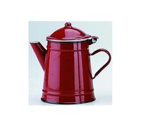 IBILI Cafetière conique 9102-0.50-6 en acier émaillé vitrifié rouge 0,5 L