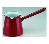IBILI Cafetière turque 910145 – Acier émaillé vitrifié Rouge 0,50 L