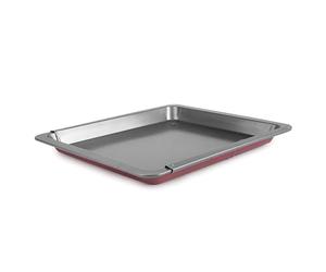 IBILI - Plateau extensible Karamel de 38 cm à 51,3 cm de long, acier au carbone, anti-adhésif
