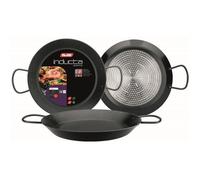 IBILI Poêle à paella Inducta 26 cm Aluminium antiadhésive Compatible avec l'induction 2 portions