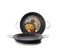 IBILI - Poêle à paella Inducta, 28 cm, Acier, Antiadhésif, 2 portions