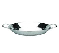 IBILI - Poêle à paella Premier, 34 cm, Acier inoxydable, 6 portions, Compatible avec l’induction