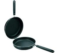 IBILI - Poêle à tortillas Mini Indubasic, 14 cm, Aluminium, Antiadhésif, Compatible avec l’induction, Black
