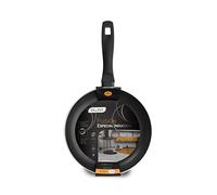 IBILI - Poêle Fusion, 22 cm, Aluminium, Antiadhésif, Compatible avec l’induction, Noir