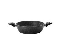 IBILI - Poêle Honda avec 2 poignées Natura, 28 cm, Aluminium, Antiadhésif style pierre, Compatible avec l’induction