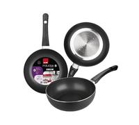 Ibili Poêle profonde 410420 Inducta 20 cm Aluminium antiadhésif compatible avec l'induction