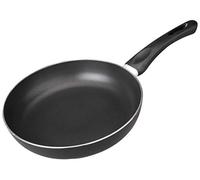 POELE ALUMINIUM 16 cm ANTI-ADHERENTE. ALUMINIUM 3 MM D'EPAISSEUR, 2 COUCHES ANTI-ADHERENTES. MANCHE BAKELITE. HAUTEUR 4 CM.TOUS