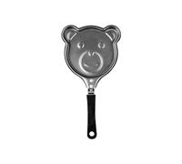 IBILI - Poêle mini-ours Moka, 14 cm, Acier, Antiadhésif, Compatible avec l’induction