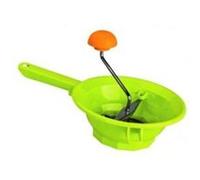 IBILI - Presse-purée plastique 20 cm (7093-20-6) - Vert/Orange/Argent