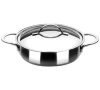 IBILI - Sauteuse avec Couvercle Noah, 18 cm, Acier Inoxydable 18/10, Compatible avec l’Induction
