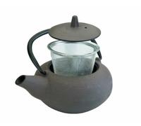 IBILI - Théière en Fonte Laos, 0,3 Litre, Intérieur Émaillé, Compatible avec Les Plaques à Induction