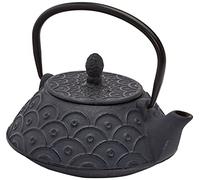 IBILI - Théière en Fonte Malaisie, 0,8 Litre, Intérieur Émaillé, Compatible avec Les Plaques à Induction