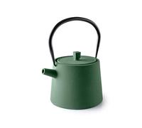 IBILI - Théière en fonte Yame, 1,2 litre, intérieur émaillé, convient pour induction, Vert