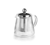 Ibili Théière en verre Elegant – Filtre, 1,2 l, Verre borosilicate