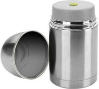 Ibili 753906 Bouteille Isotherme pour aliments solides Inox 12 x 12 x 18 cm