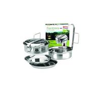 IBILI Boîte alimentaire 720616 avec 2 plats inox 16 cm