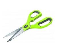 Ibili Ciseaux de cuisine Classico 704904 - Acier inoxydable, Argent/Vert, 21.5 x 8.8 x 1.2 cm