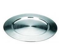 IBILI Dessous d'assiette Clasica en inox 32 cm Argent – Compatible lave-vaisselle
