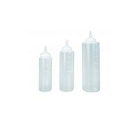 Ibili 773904 Flacon Plastique Blanc 6 x 6 x 23 cm