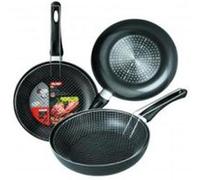 IBILI Poêle à frire Indubasic avec panier, 26 cm – Aluminium antiadhésif, compatible induction