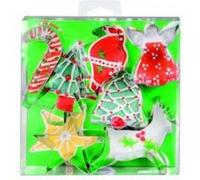- Ustensiles et accessoires de cuisine - lot 7 coupe-pâtes étames noel ( 723800-6 )