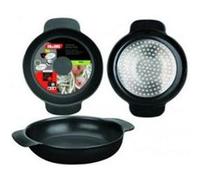 IBILI - Plat à portions Indubasic - Aluminium antiadhésif - Compatible induction - 16 cm