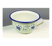 Ibili Pot de chambre 9193-22-6 acier émaillé vitrifié décoré 22 cm Sena