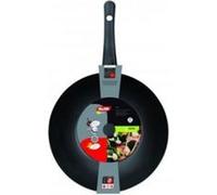 IBILI – Wok Indubasic 30 cm – Aluminium antiadhésif – Compatible avec l’induction